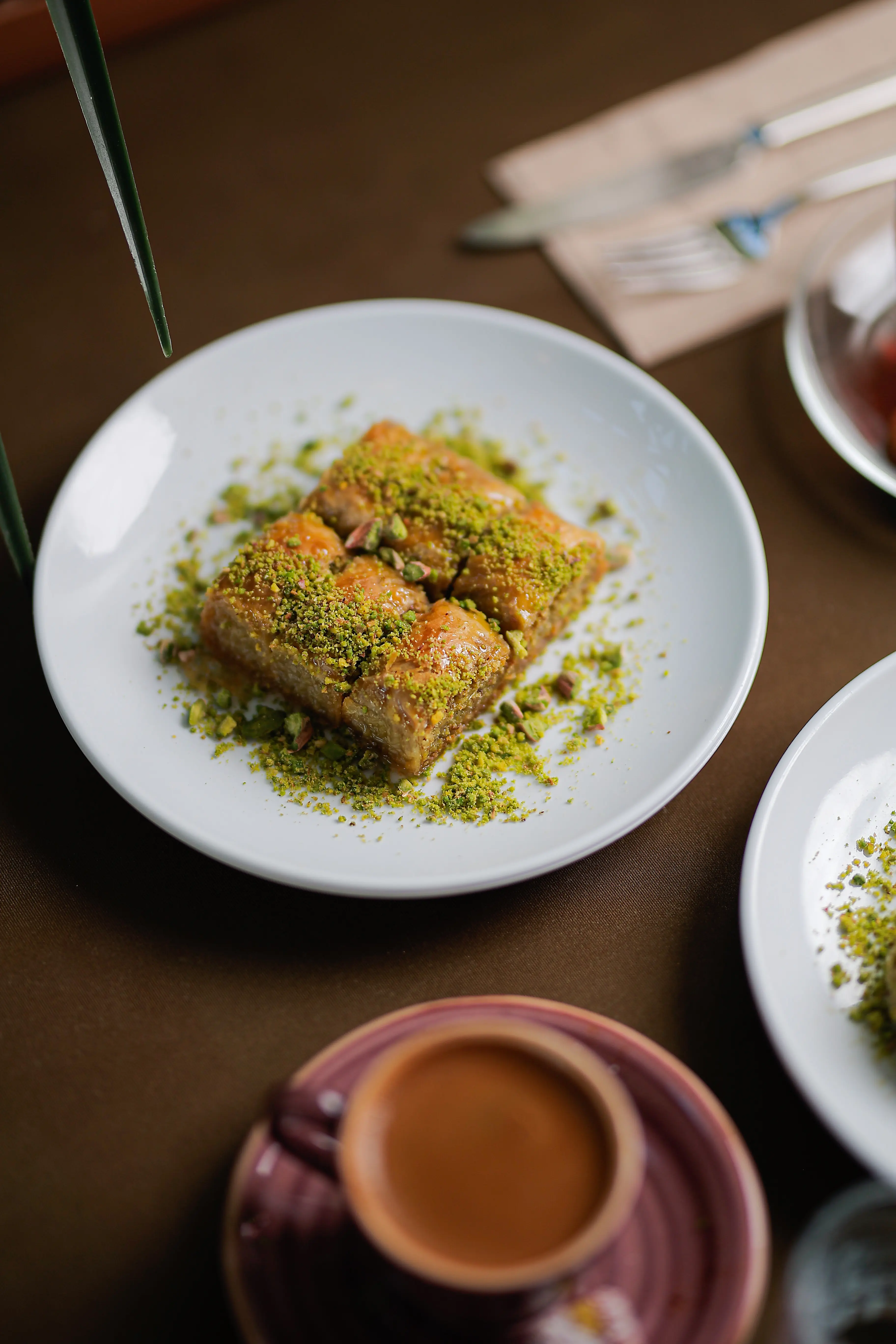 Antep Fıstıklı Firuze Baklava